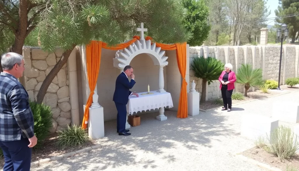 Inauguración del Rincón Bambino en el cementerio de Utrera 2 out 0 42